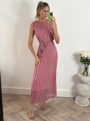 Jolie Moi Ärmelloses Maxikleid mit Bindedetail vorn - Bild 5 von 7