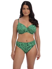 Fantasie Green Emerald Punta Mita Underwire Gathered Full Cup Bikini Top - Image 5 of 6
