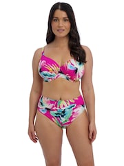 Fantasie Pink Peony Carabelita Underwire Gathered Full Cup Bikini Top - Image 5 of 6