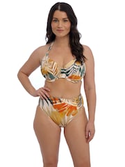 Fantasie Yellow Warm Sunset Maya Bay Underwire Halter Bikini Top - Image 3 of 6