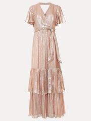 Phase Eight Metallic Fleur Maxi Dress - Image 7 of 7