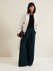Phase Eight Blue Dark Cristine Knit Jumper - Image 6 of 7