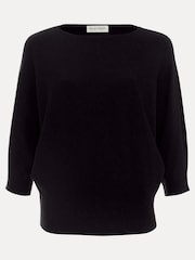 Phase Eight Blue Dark Cristine Knit Jumper - Image 7 of 7