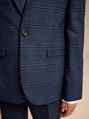 Bleu/Marine - Veste de costume (12mois -16ans) - Image 4 de 9