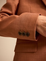 Mocha Brown Suit Jacket (3-16yrs) - Image 9 of 14