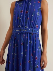 Phase Eight Multi Sofia Print Maxi Blue Dress - Image 5 of 6