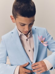 Azul pálido - Chaqueta de traje (12 meses - 16 años) - Imagen 4 de 8
