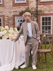 Neutraal - Relaxed Fit Stripe Suit Jacket (3-16yrs) - Image 2 of 12