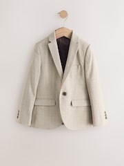 Neutraal - Relaxed Fit Stripe Suit Jacket (3-16yrs) - Image 7 of 12