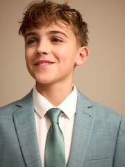 Teal Blue Teal Skinny Fit Suit Jacket (3-16yrs) - Image 4 of 4