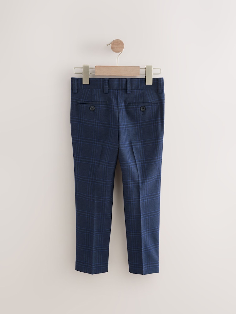 Bleu/Marine - Pantalon de costume (12mths-16yrs) - Image 2 of 5