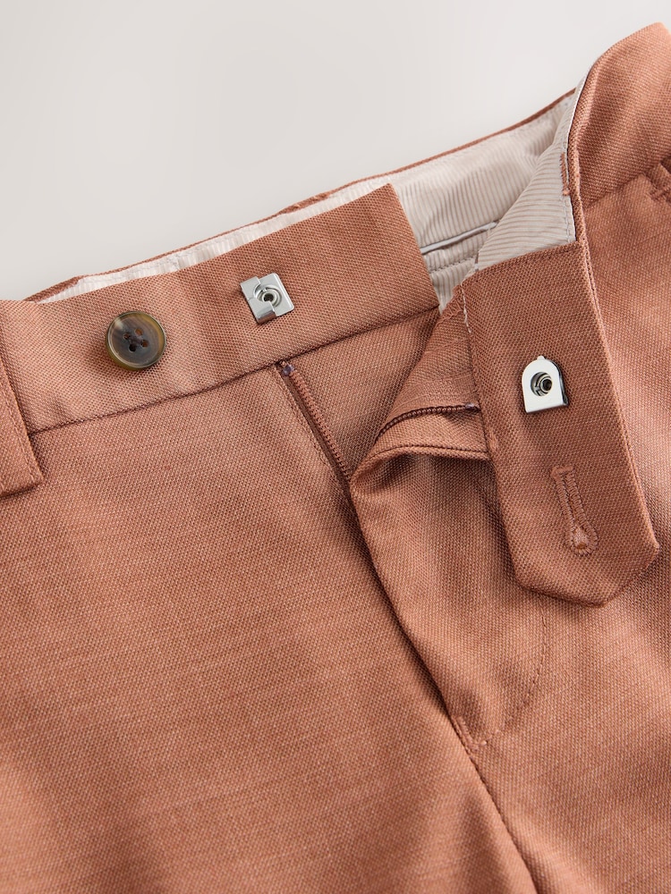 Mocha Brown Suit Trousers (12mths-16yrs) - Image 4 of 6