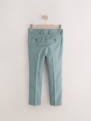 Teal Blue Suit Trousers (12mths-16yrs) - Image 7 of 9