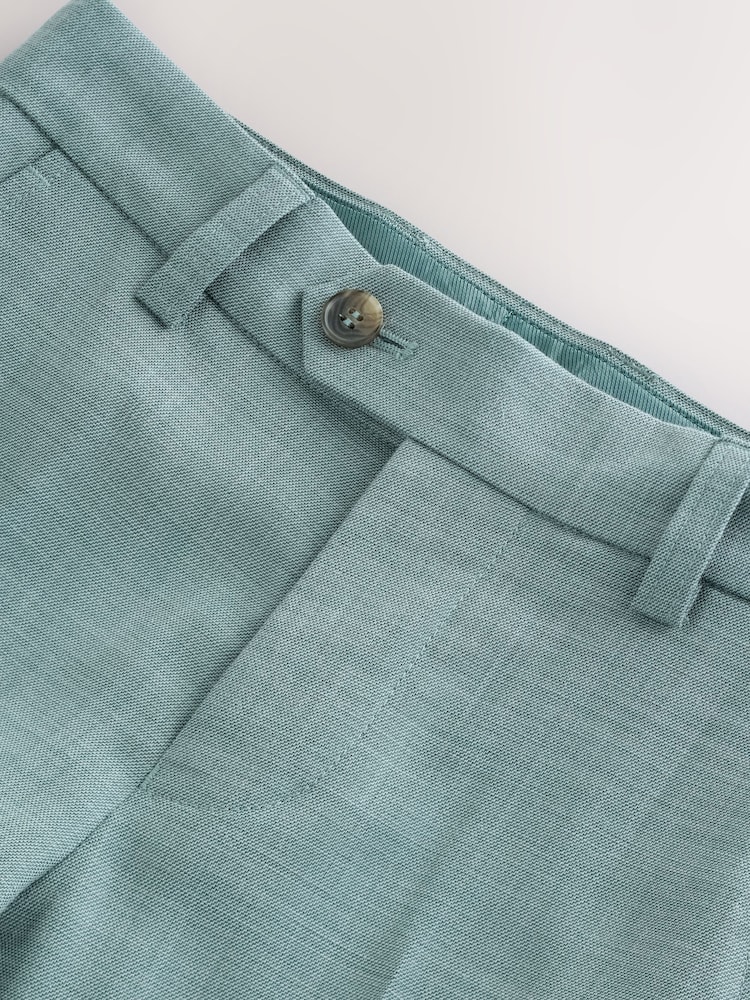 Teal Blue Suit Trousers (12mths-16yrs) - Image 9 of 9
