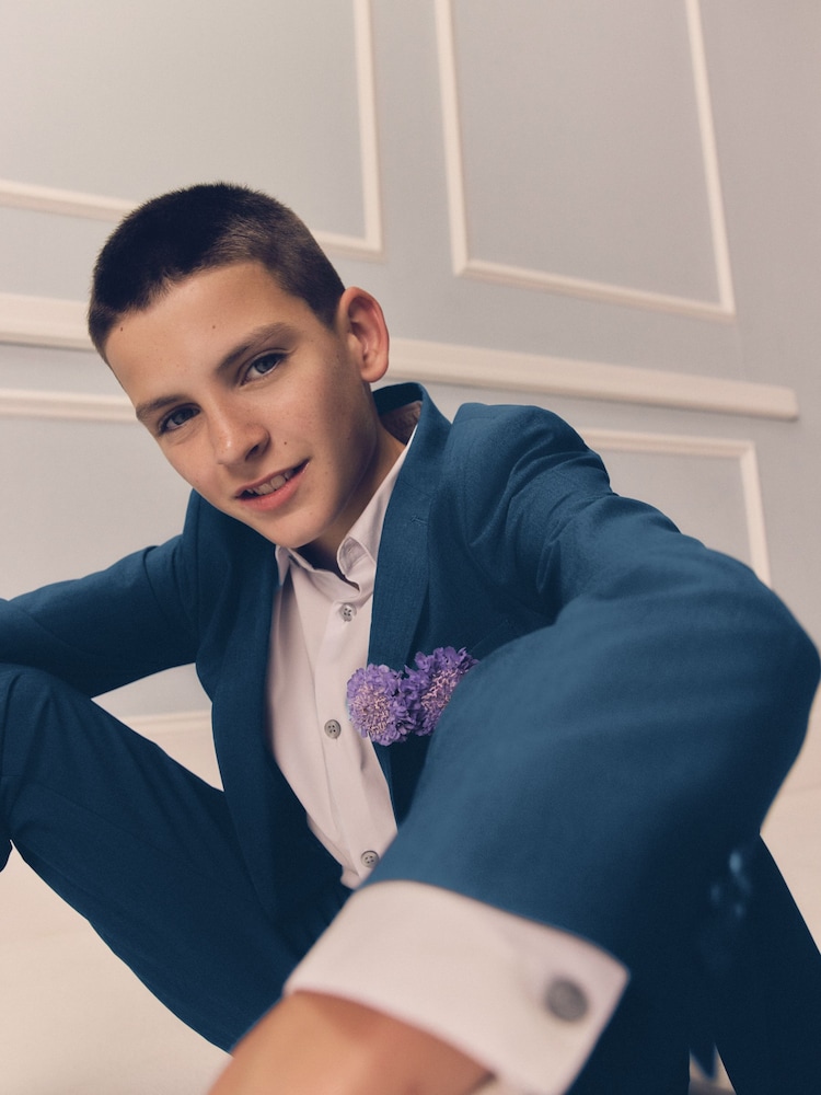 Cobalt Blue Suit Trousers (12mths-16yrs) - Image 4 of 9