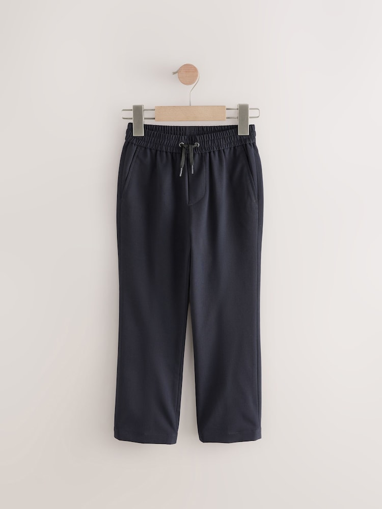 Navy Pull-On Suit Trousers (3-16yrs) - Image 1 of 4 Navy Pull-On Suit Trousers (3-16yrs) - Image 1 of 4