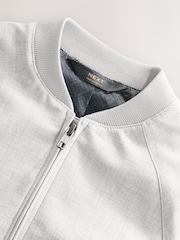 Gris - Blouson bombardier intelligent (3-16 ans) - Image 7 de 8