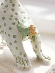 Sage Green Yoga Chicken Ornament - Image 2 of 4
