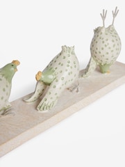 Sage Green Yoga Chicken Ornament - Image 4 of 4