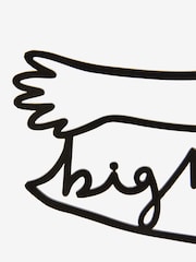 Black Metal Big Hugs Slogan Ornament - Image 3 of 5