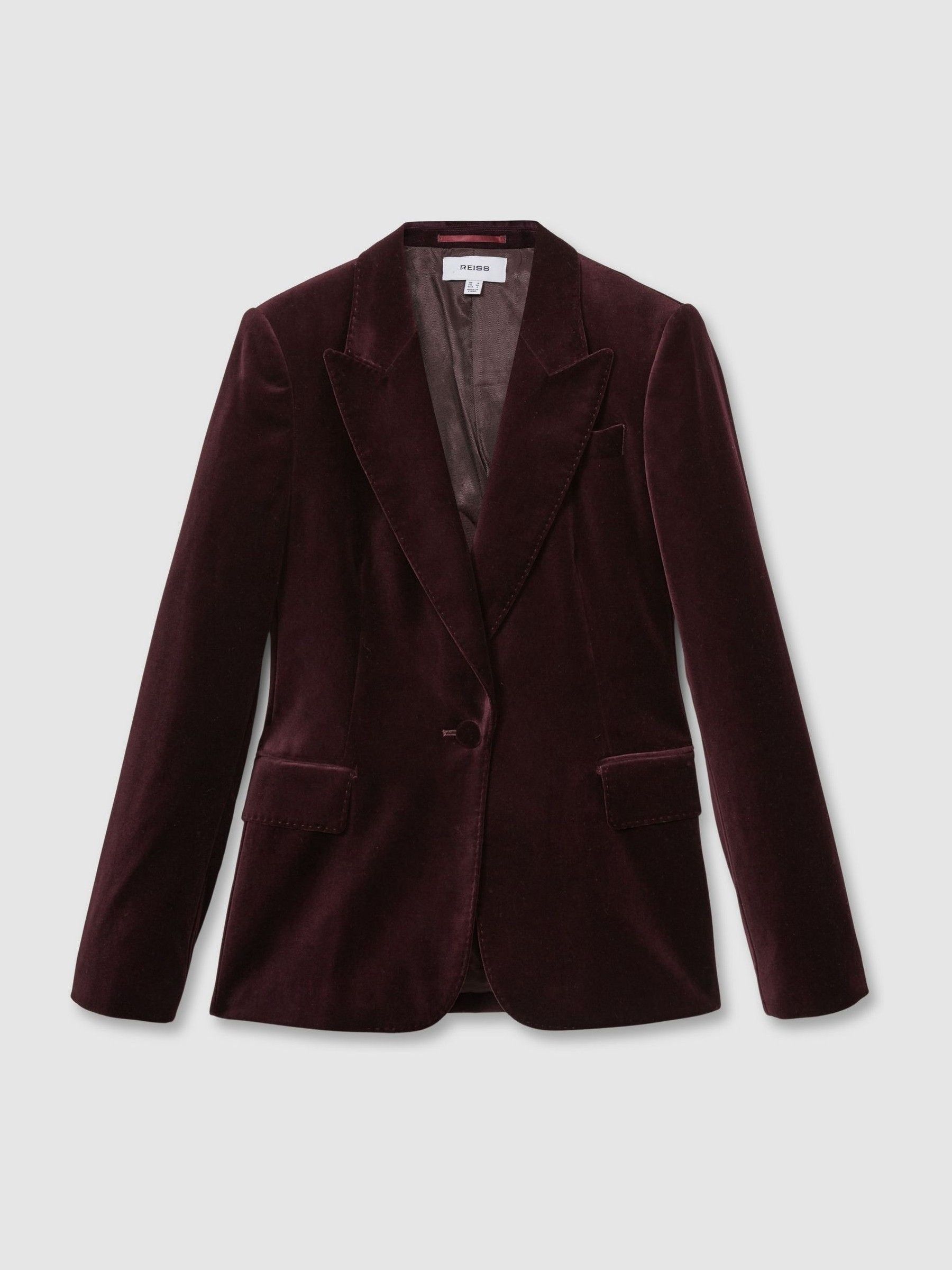 Reiss velvet blazer on sale