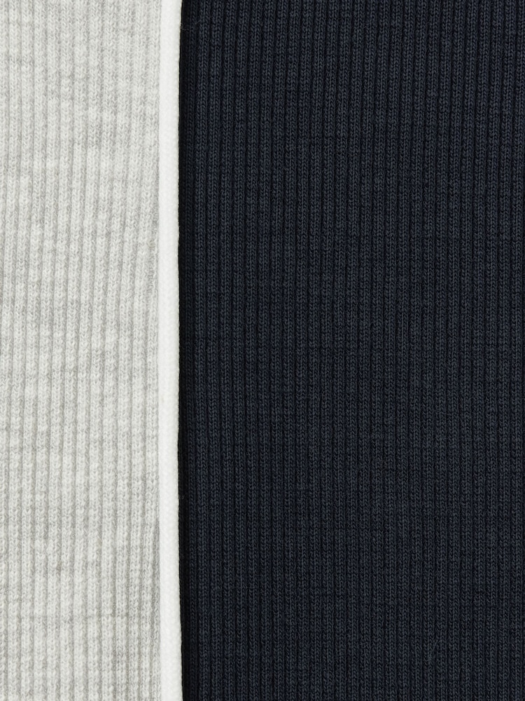 Reiss Navy Lemi 9-13 yrs Cotton-Blend Panelled Leggings - Image 4 of 4