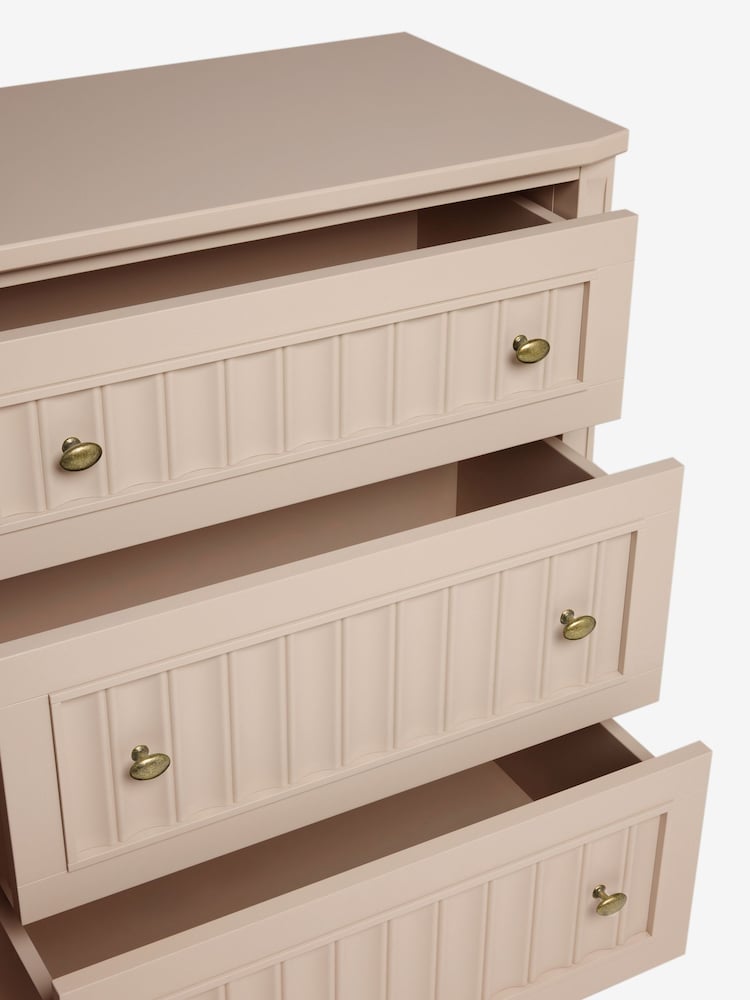Nina Campbell Putty Willis 6 Drawer Wide Chest of Drawers - Image 8 of 8