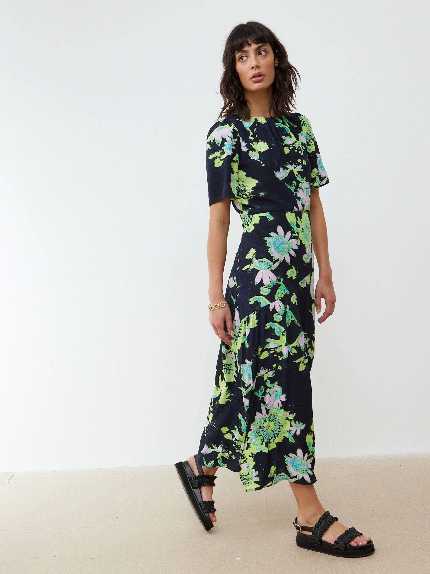 Oliver bonas midi dress 2025