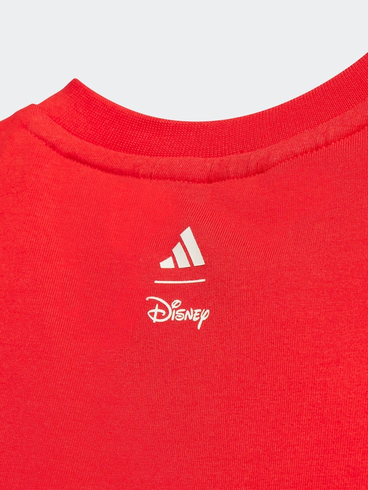 adidas Red Disney Mickey Mouse T-Shirt - Image 10 of 11