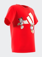 adidas Red Disney Mickey Mouse T-Shirt - Image 11 of 11