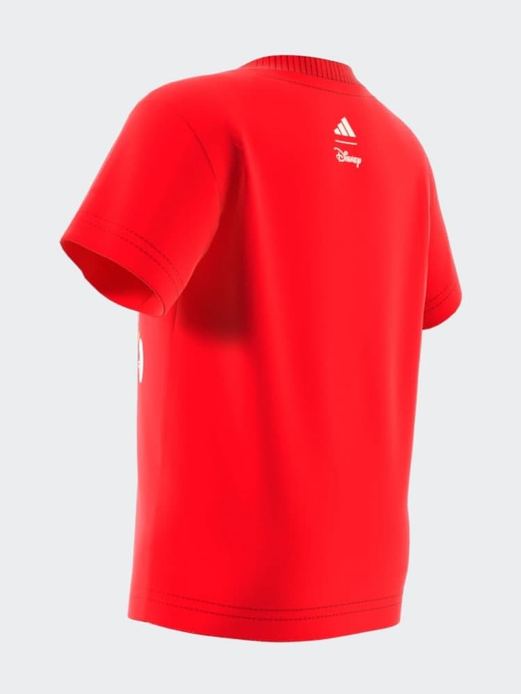 adidas Red Disney Mickey Mouse T-Shirt - Image 2 of 11