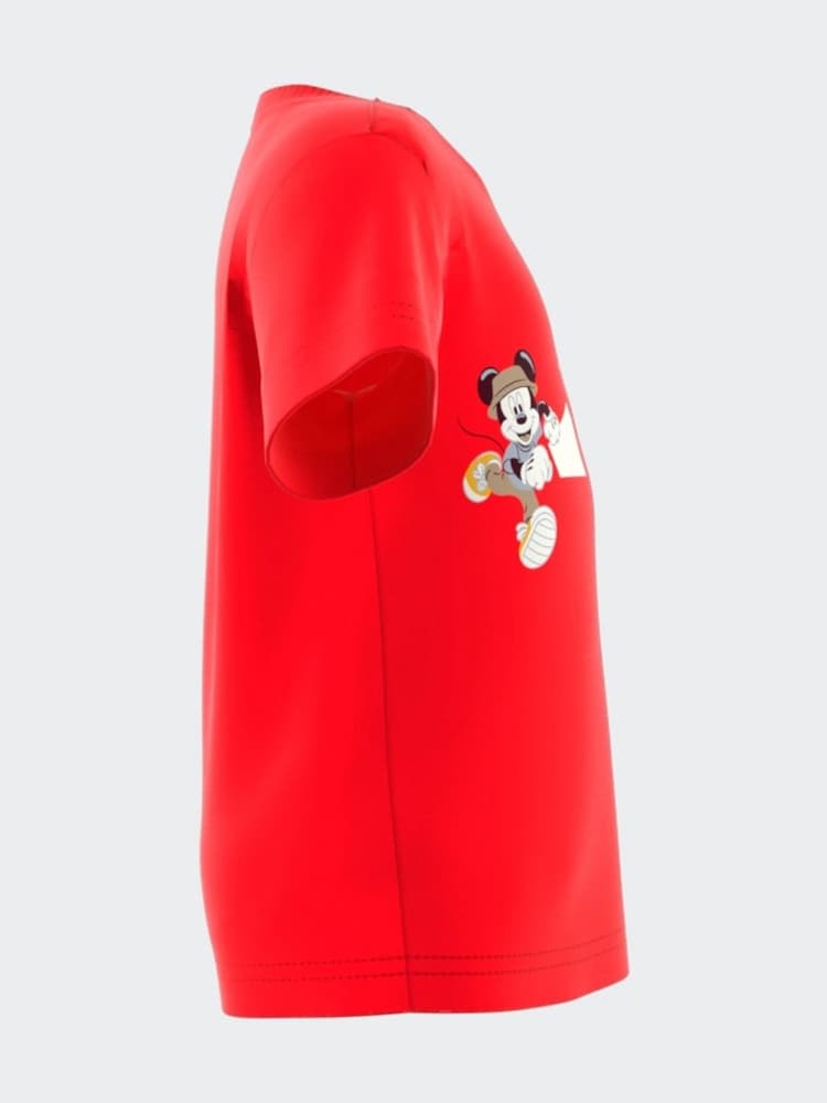 adidas Red Disney Mickey Mouse T-Shirt - Image 3 of 11