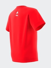 adidas Red Disney Mickey Mouse T-Shirt - Image 4 of 11