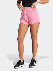 adidas Pink Pacer Woven Shorts - Image 1 of 6