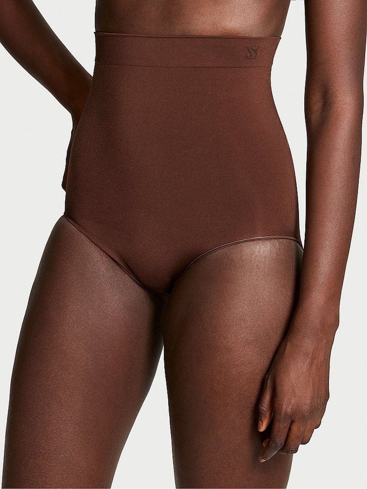 Ganache-nude - Victoria's Secret naadloze Shaping™ slip met hoge taille - Image 1 of 4