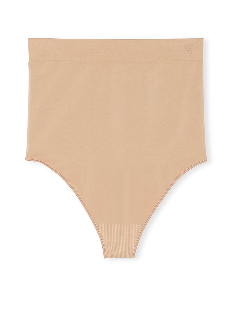 Praline/Nude - Victoria's Secret Seamless Shaping Slip mit hoher Taille - Image 3 of 3