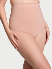 Macaron nu - Culotte Victoria’s Secret taille haute sans coutures - Image 1 of 3