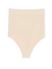 Victoria's Secret Marzipan Nude Thong Seamless Shaping High Waist Knickers - Image 3 of 4