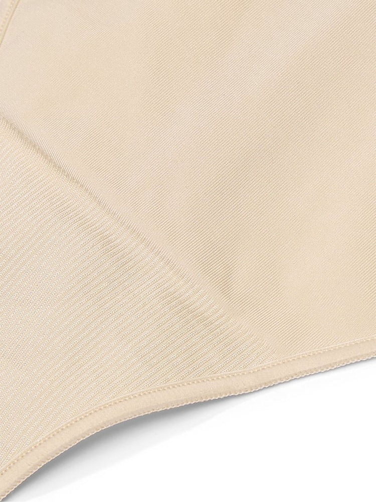 Victoria's Secret Marzipan Nude Thong Seamless Shaping High Waist Knickers - Image 4 of 4