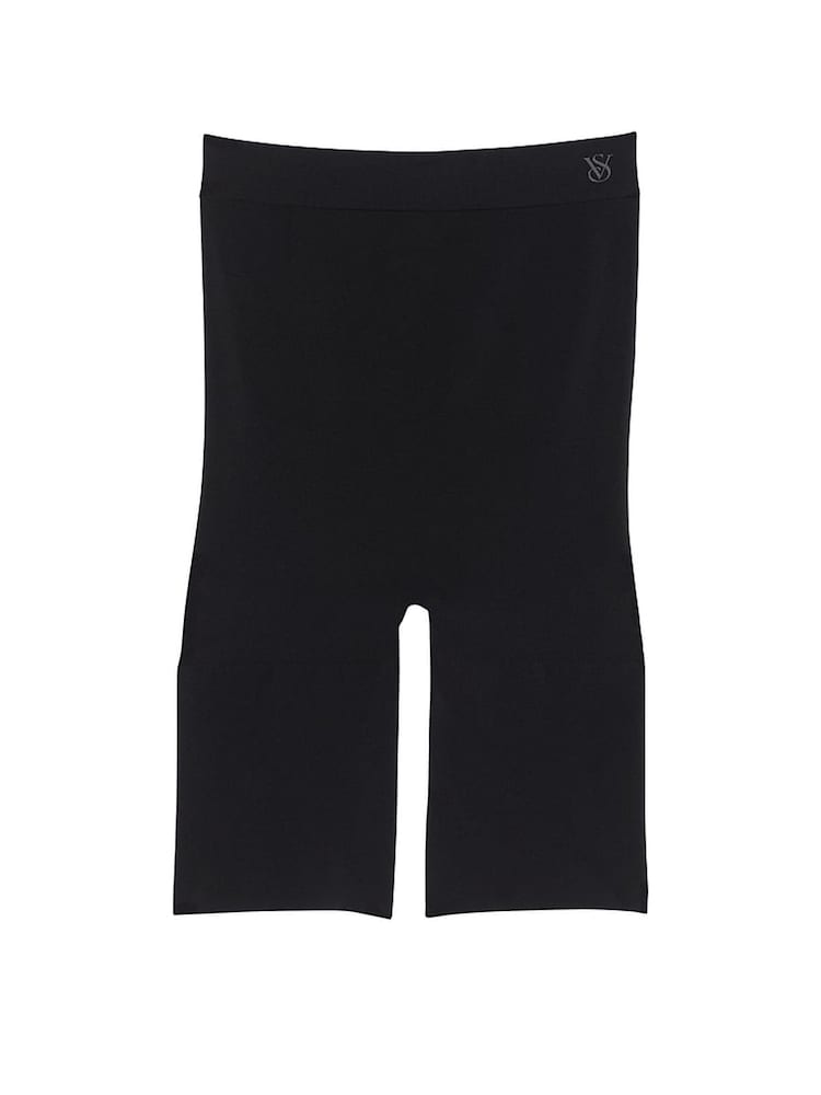 Victoria's Secret Black Short Seamless Shaping High Waist Knickers - Image 3 of 3