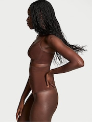 Victoria's Secret Ganache Nude Thong Seamless Shaping High Waist Knickers - Image 3 of 4