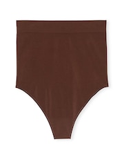 Victoria's Secret Ganache Nude Thong Seamless Shaping High Waist Knickers - Image 4 of 4