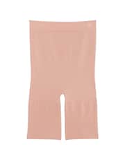 Victoria's Secret Macaron Nude Short Seamless Shaping High Waist Knickers - Image 3 of 4