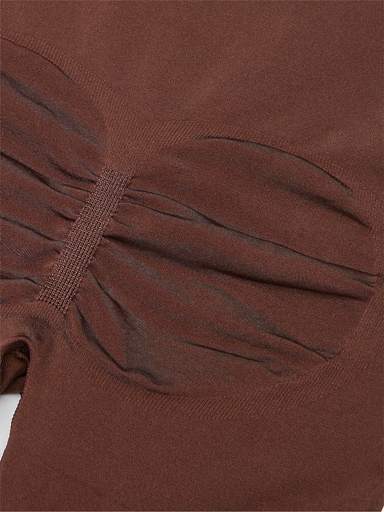 Victoria's Secret Ganache Nude Short Seamless Shaping High Waist Knickers - Image 4 of 4