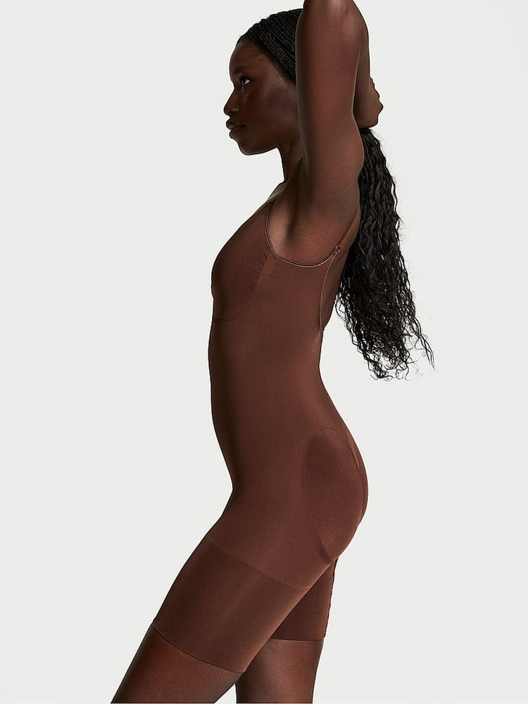 Victoria's Secret Ganache Nude Seamless Shaping™ Mid Thigh Bodysuit - Image 3 of 3