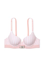 Roze gestreept met mooie bloesem - Victoria's Secret glanzende beha - Image 3 of 3