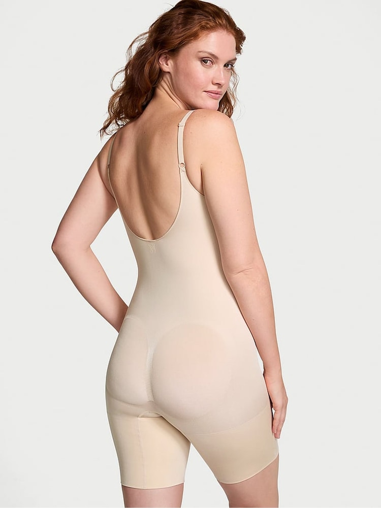 Victoria's Secret Marzipan Nude Seamless Shaping™ Mid Thigh Bodysuit - Image 2 of 4