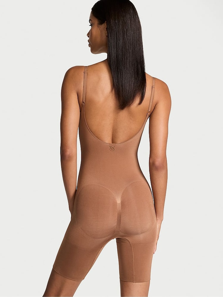 Victoria's Secret Caramel Nude Seamless Shaping™ Mid Thigh Bodysuit - Image 2 of 4