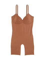 Victoria's Secret Caramel Nude Seamless Shaping™ Mid Thigh Bodysuit - Image 4 of 4