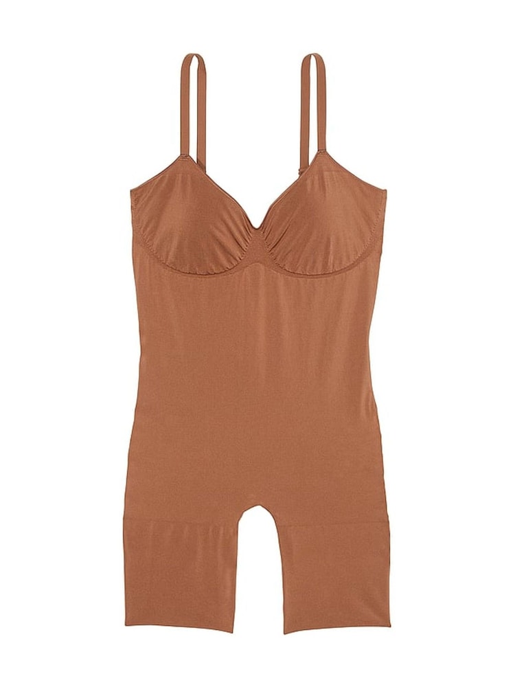 Victoria's Secret Caramel Nude Seamless Shaping™ Mid Thigh Bodysuit - Image 4 of 4